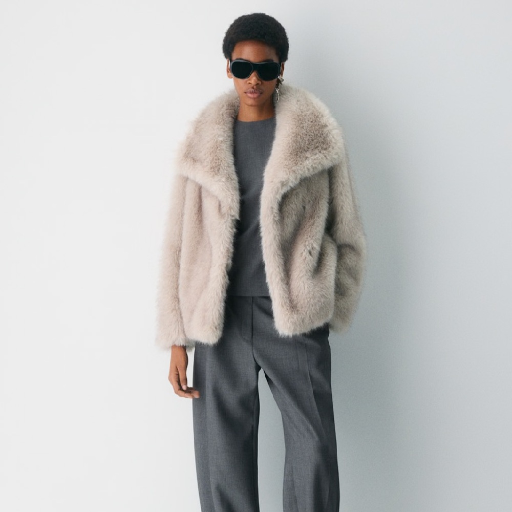 Aritzia Faux Fur Jacket